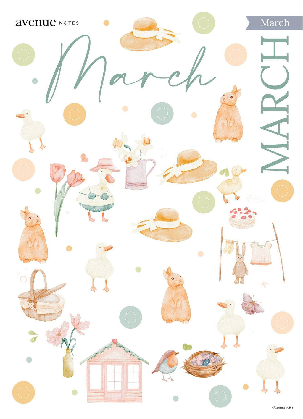 cottage love series - march