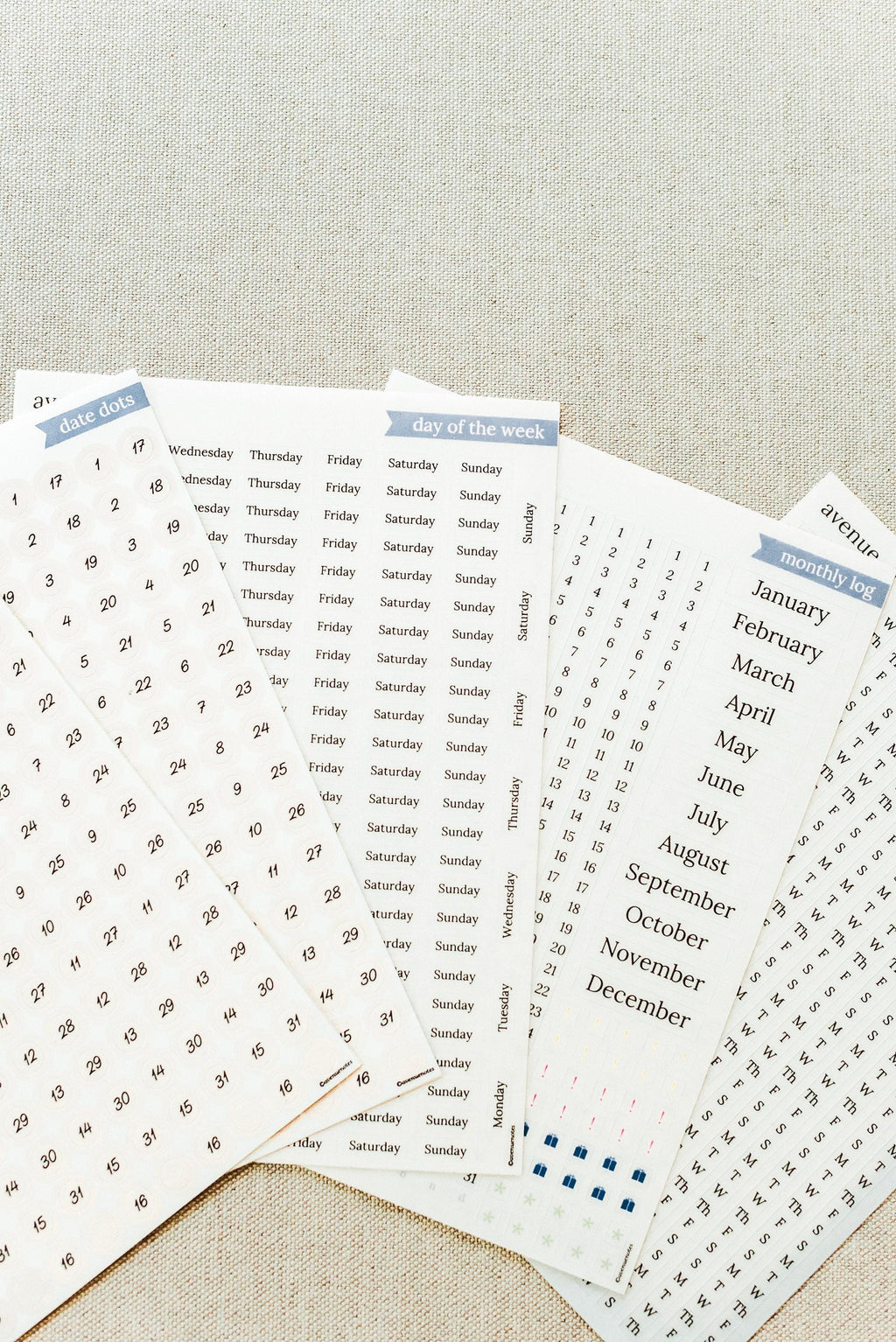 date dots