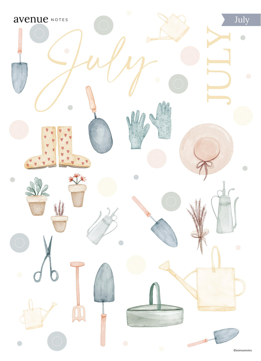 cottage love series - july