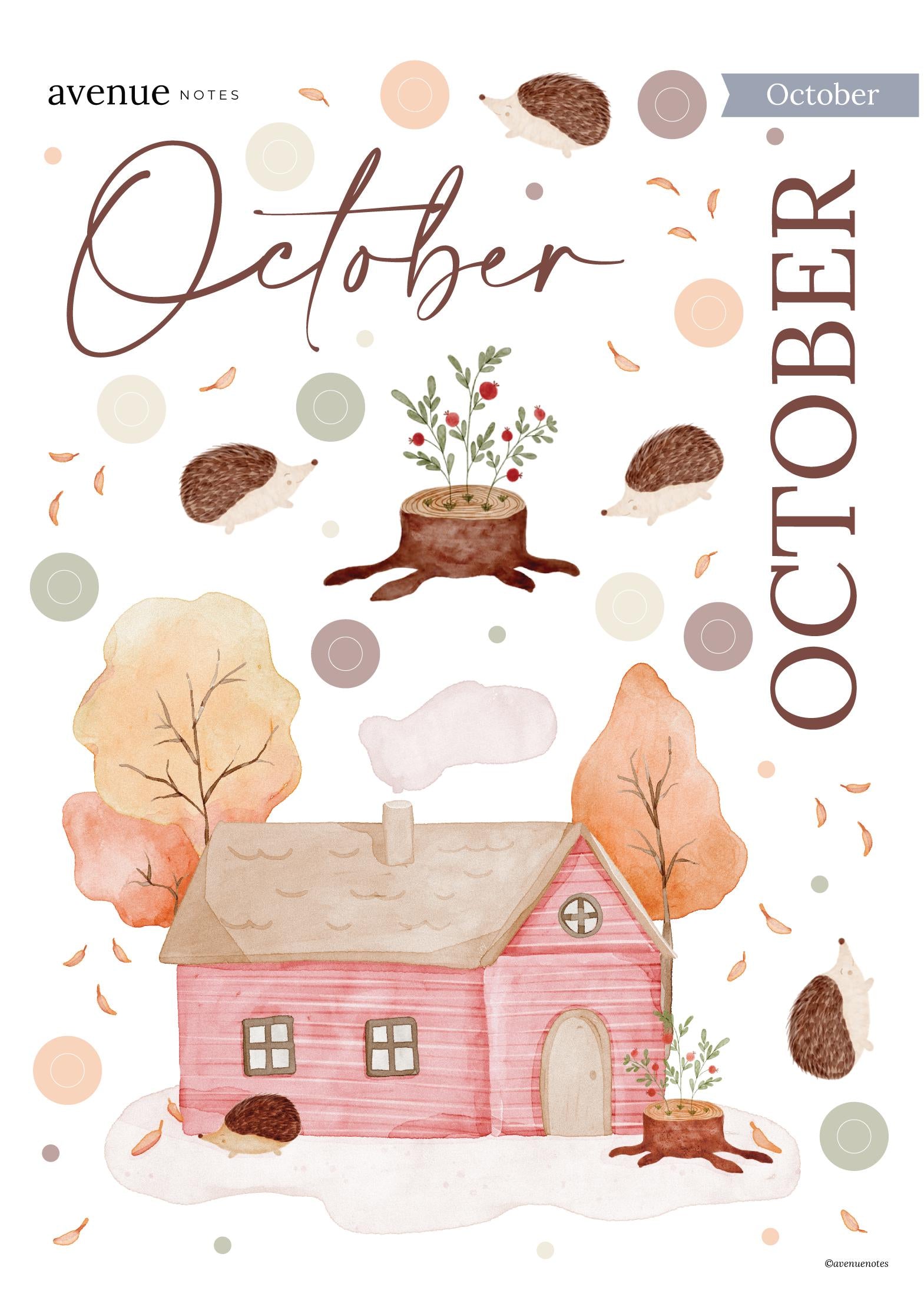 cottage love series - october