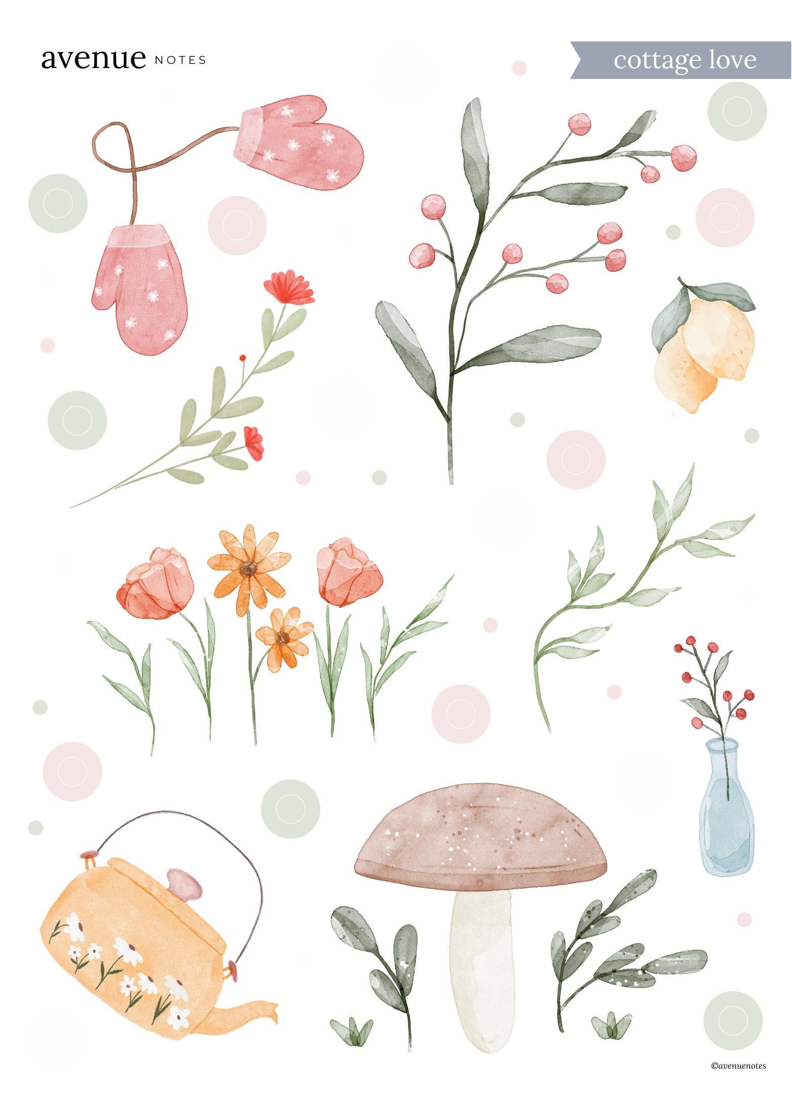 cottage love series - accents part 1