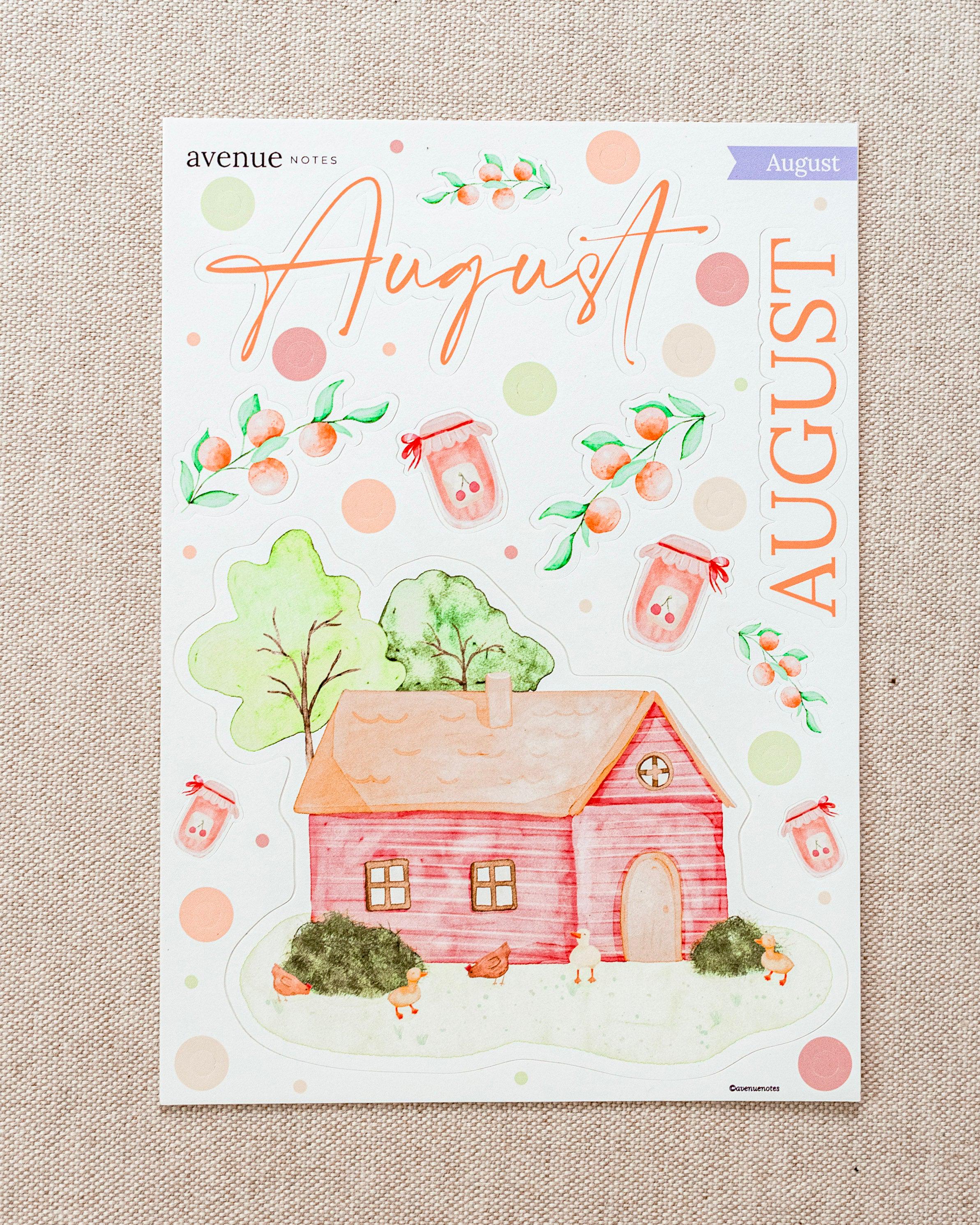 cottage love series - august