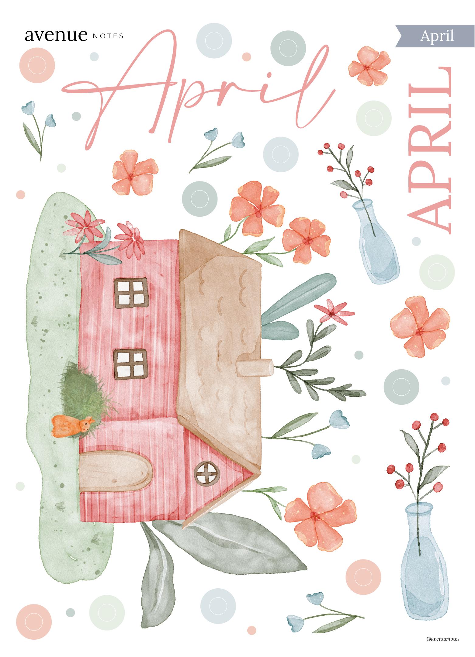 cottage love series - april